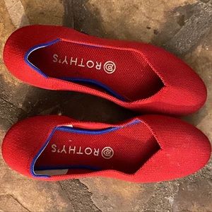 Rothy’s “The Flats” - Red 8.5